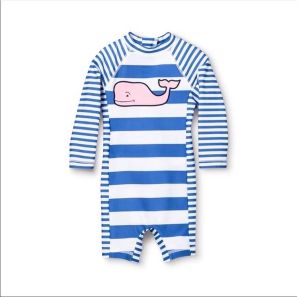 Vineyard Vines Rashguard Baby Swim Suit